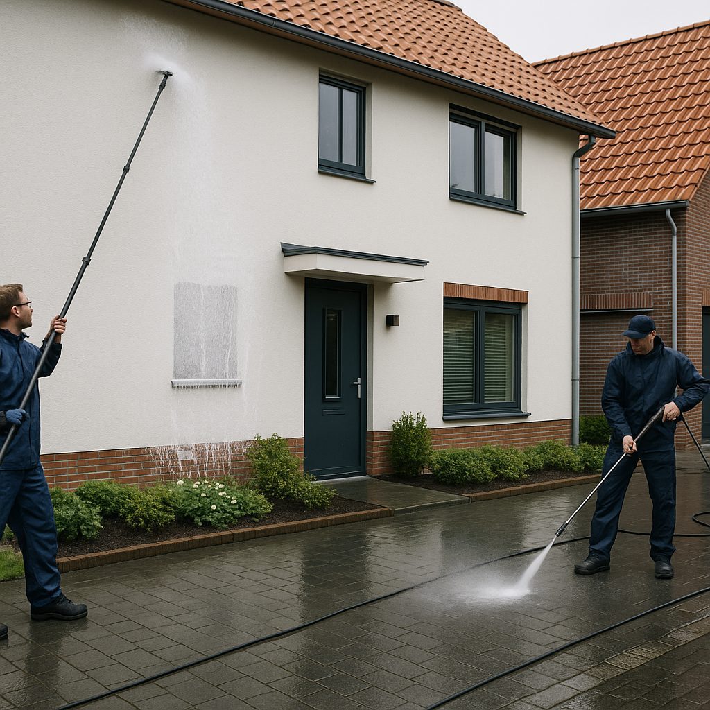 Softwash vs hogedrukreinigen: wat is beter voor jouw oppervlak? 1 2999 2