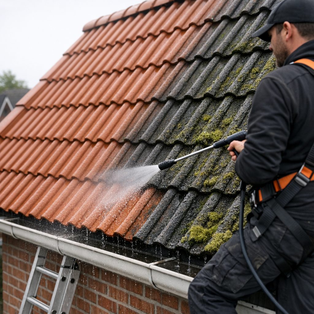 Softwash of hogedruk dakreiniging: wat is beter voor je dak? 1 6045