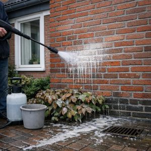 Fouten bij zelf softwashen