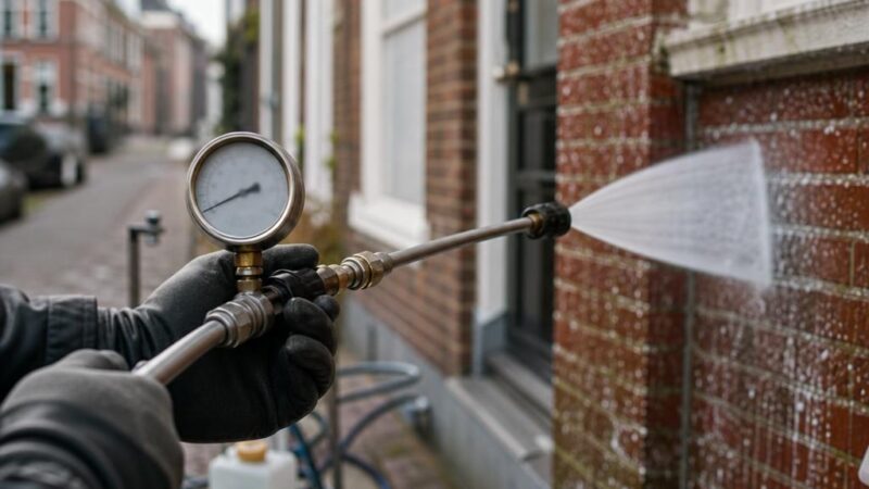 Hoeveel PSI voor softwash?