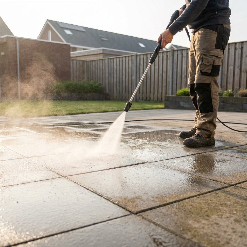 Bestrating langer schoon houden