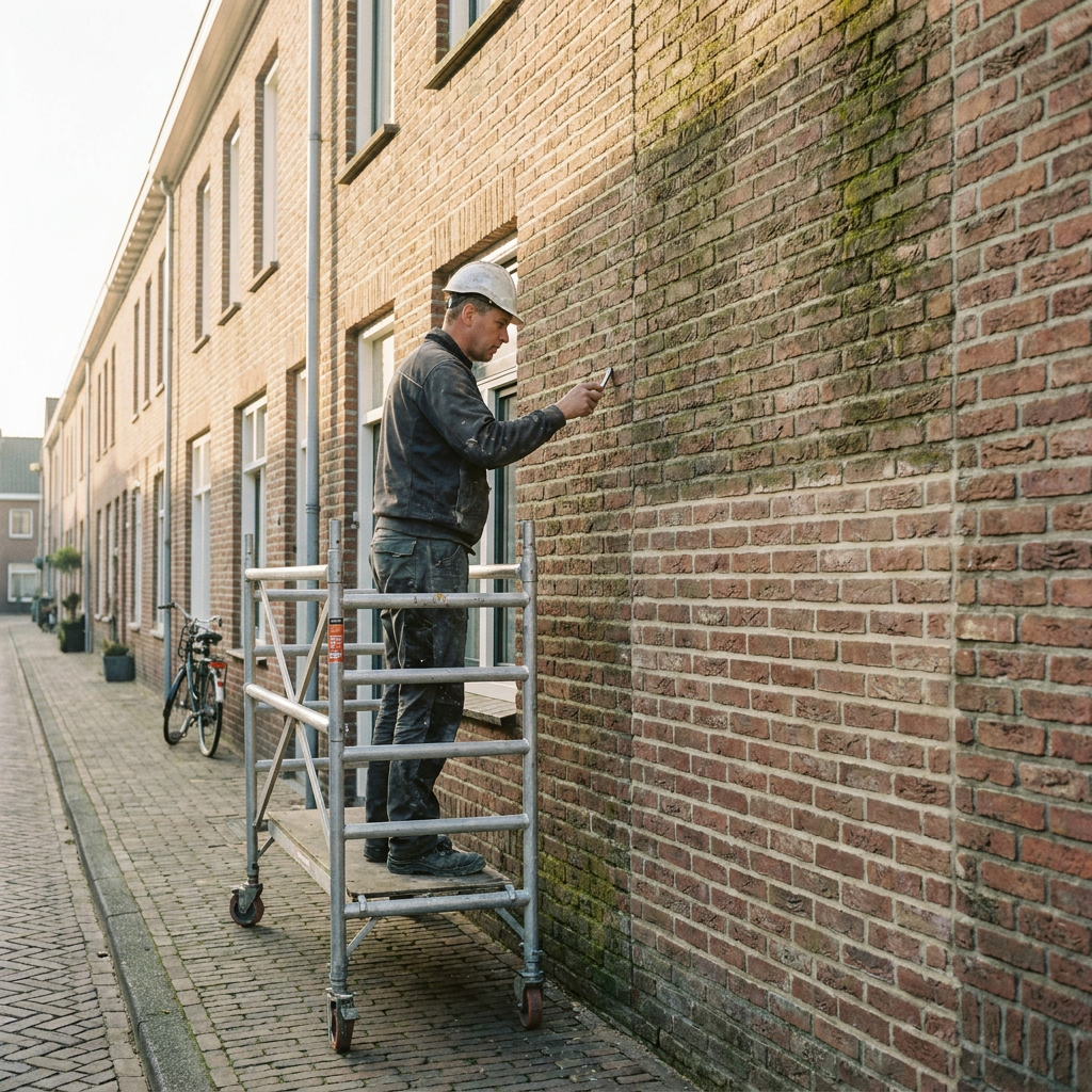 Wat kost gevel reinigen en voegen
