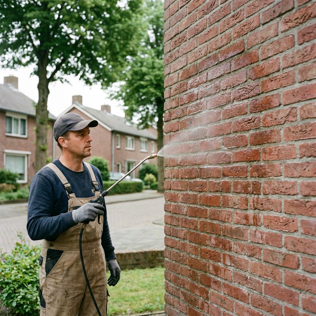 Wat is hydrofoberen van een gevel?